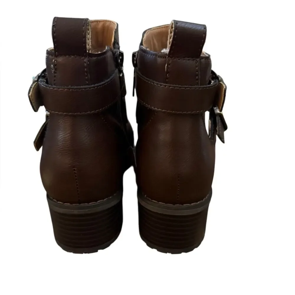 NWOT Blondo Shantel Waterproof Brown Ankle Boots – Sz 8.5M